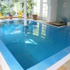 Dürener Schwimmbadtechnik, Schwimmbecken, Stahlwandbecken, Waterair-Selbstbau-Stahlwandbecken, Leidenfrost-Polyesterbecken, Folienauskleidungen Isotherm-Elementbecken, Styropool-Bausystem-Schwimmbad, Biodesign, Schwimmbad, Schwimmbadgestaltung, Klimatechnik, Abdeckungen, Technik, Düren, Schwimmbadtechnik, Poolbauer, Schwimmbadbauer, Saunabauer